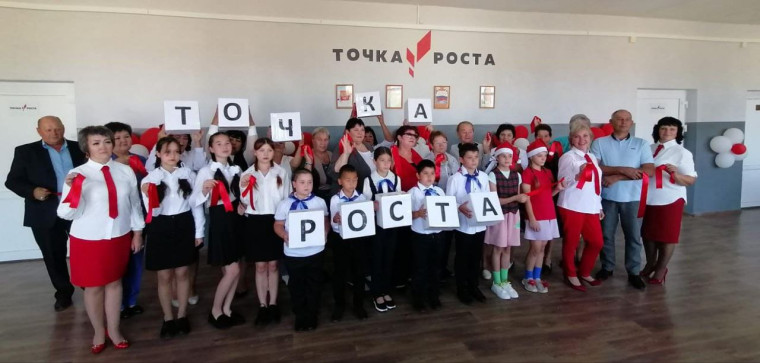 Открытие центра образования «Точка роста».